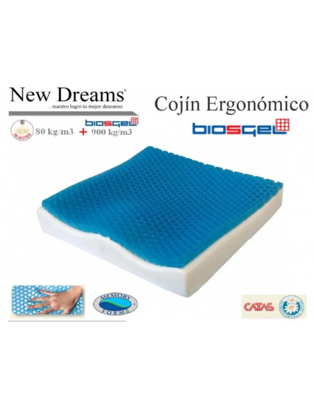 Comprar Cojín Antiescaras Ergonómico Bisogel a precios de oferta