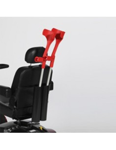 Porta bastones doble para scooter y silla eléctrica (SU/2)
