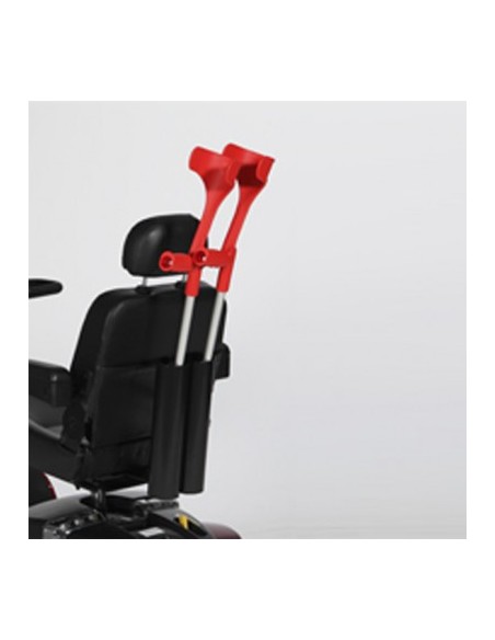 Porta bastones doble para scooter y silla eléctrica (SU/2)