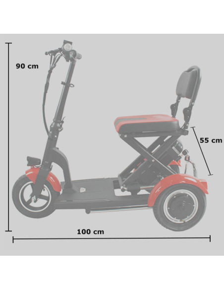 Scooter Eléctrico Plegable Folding 300 W – Movilidad Compacta
