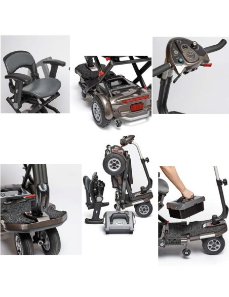 Scooter Eléctrico Plegable Apex Brio Plus Wellell