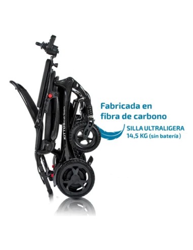 Silla De Ruedas Eléctrica Kittos Carbon