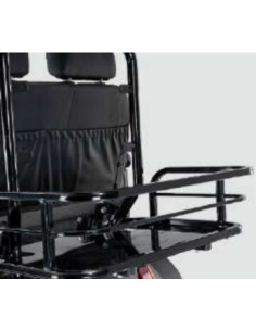 Bandeja trasera de transporte para asiento doble