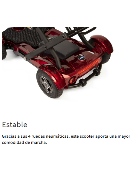 Scooter Plegable Apex I Laser