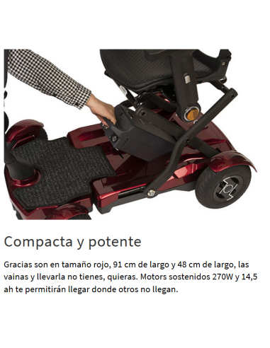 Scooter Plegable Apex I Laser