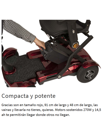 Scooter Plegable Apex I Laser