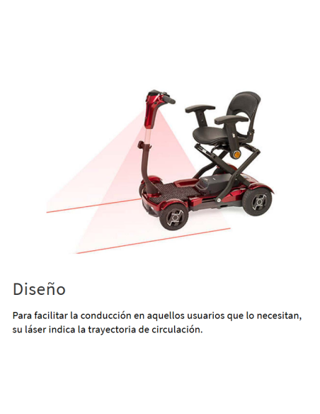 Scooter Plegable Apex I Laser