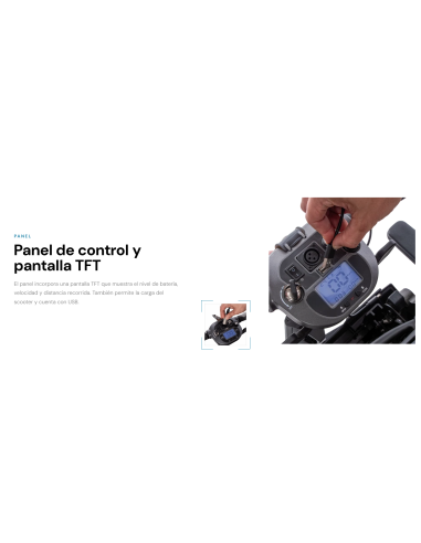 Scooter Eléctrico Plegable Fuerteventura