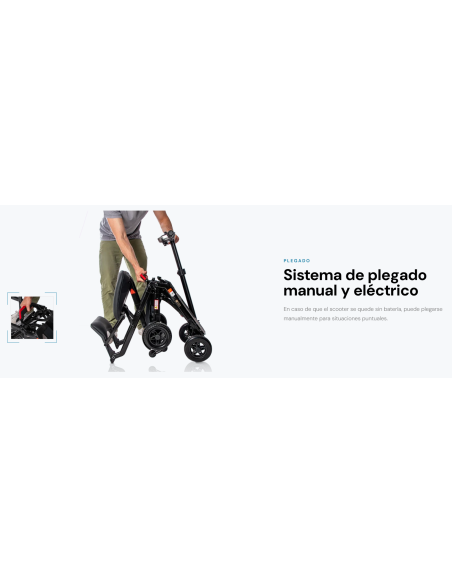 Scooter Eléctrico Plegable Fuerteventura