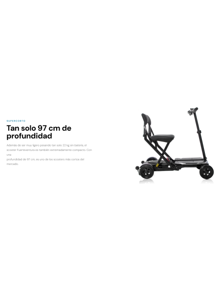 Scooter Eléctrico Plegable Fuerteventura