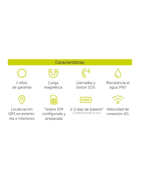 Colgante GPS Nock Senior 3 | Localización y Seguridad 4G