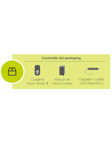Colgante GPS Nock Senior 3 | Localización y Seguridad 4G