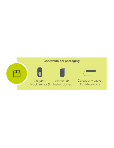 Colgante GPS Nock Senior 3 | Localización y Seguridad 4G