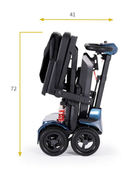 Scooter Plegable I-Transformer Lite Auto | Wellell