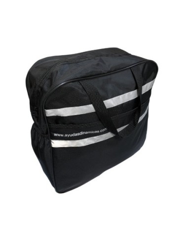 Bolsa impermeable para silla de ruedas con asas largas y bandas reflectantes