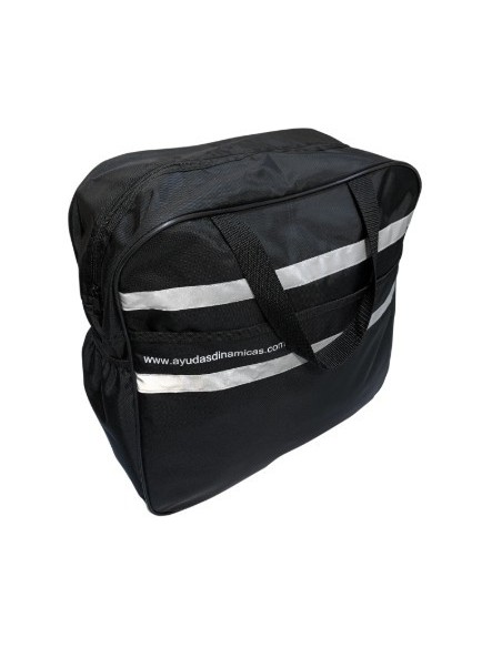 Bolsa impermeable para silla de ruedas con asas largas y bandas reflectantes