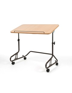 Mesa auxiliar reclinable con ruedas 378 Vermeiren