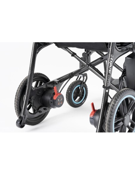 Silla eléctrica I-Explorer Carbon X ligera y potente | Sin Más Barrera