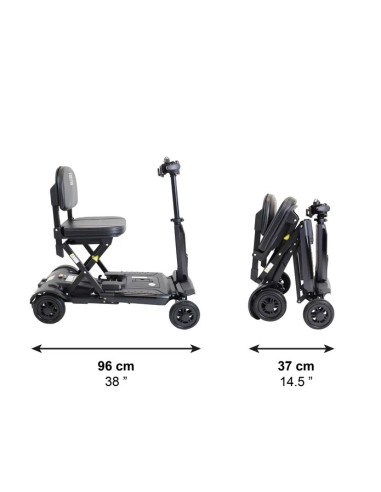 Scooter Eléctrico Plegable para Personas Mayores | Ligero  para viajar