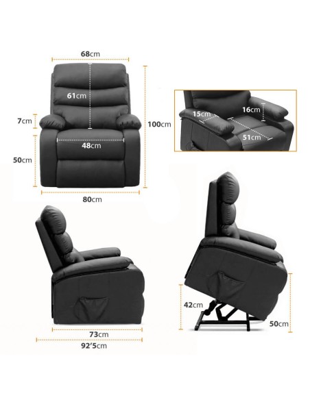 Comprar Sillón masajeador y levanta personas a precios de oferta