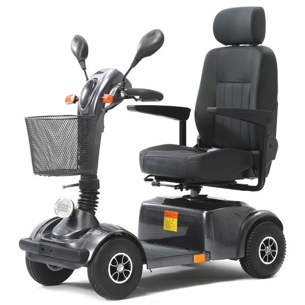 scooter grande de color gris