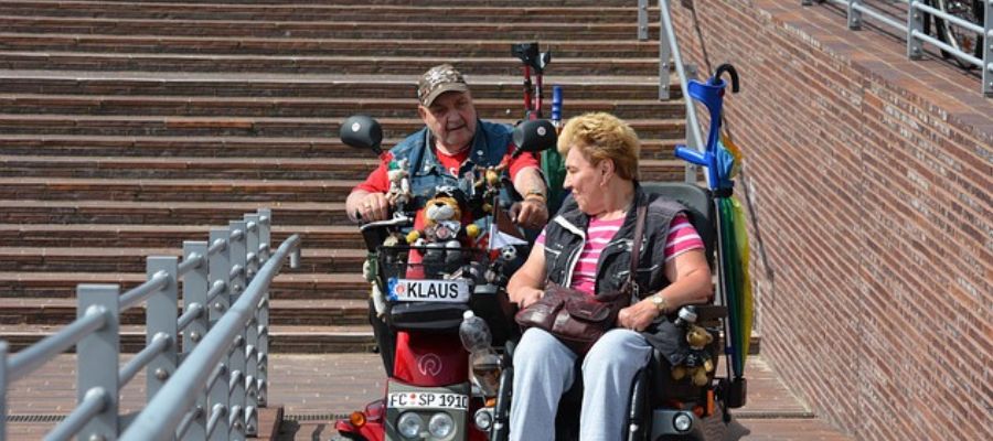 sillas de ruedas scooter