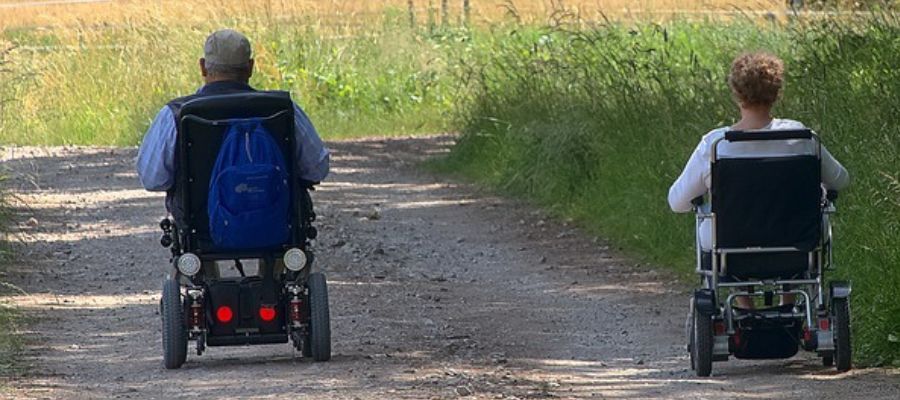 sillas de ruedas scooter