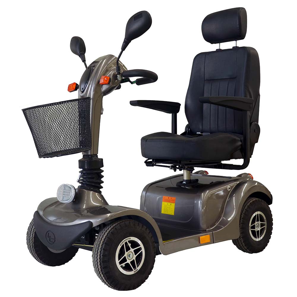 Scooter grande gris 