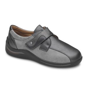 zapato gris